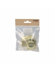 Serrure de sécurité EDM 85370 Doré Laiton 40 mm Automatique 2