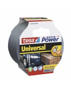 Ruban adhésif TESA Extra Power Universal 10 m x 50 mm Argenté