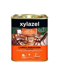 Huile pour teck Xylazel Longue durée Naturel 750 ml Mat