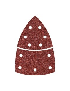 Papier abrasif Wolfcraft 1814000 120 g 10 Unités (9,5 cm)