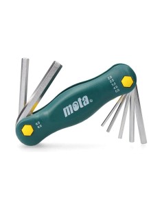 Jeu de Clés Allen Mota LQ71 Couteau 2-2,5-3-4-5-6-8 mm