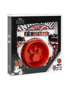 Coffret de bienvenue pour chiens Minnie Mouse Rouge 5 Pièces