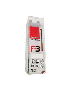 Mèche Fischer f3 hss-r din Métal