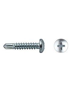 Vis autofiletante CELO 3,9 x 19 mm Vis à tôle 500 Unités zingage
