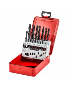 Ensemble de forets Fischer Ms Métal (19 Pièces)