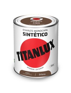 Vernis synthétique Titanlux 5808942 Brillant Marron 750 ml