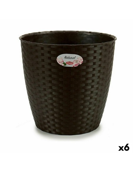 Cache-pot Stefanplast Plastique 29 x 26,5 x 29 cm (6 Unités)