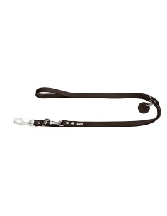 Laisse pour Chien Hunter Marron 2 m Réglable Cuir