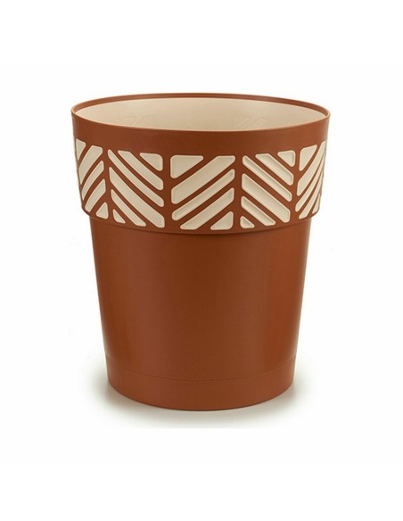 Pot auto-arrosant Stefanplast Orfeo Terre cuite Plastique 29 x 29 x 29 cm (6 Unités)