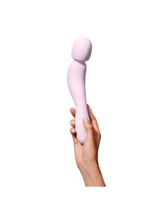 Vibromasseur Dame Com Wand Massager Quartz Blanc Rose 2