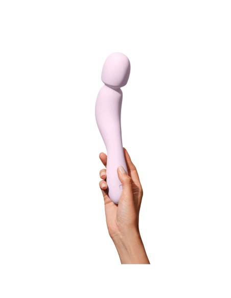 Vibromasseur Dame Com Wand Massager Quartz Blanc Rose