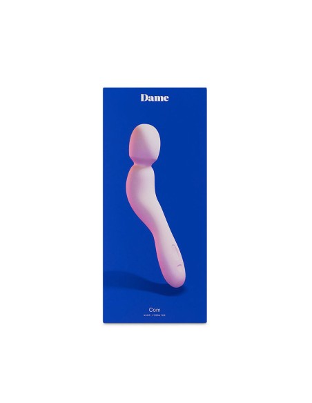 Vibromasseur Dame Com Wand Massager Quartz Blanc Rose