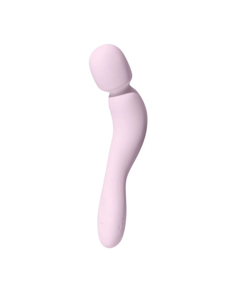 Vibromasseur Dame Com Wand Massager Quartz Blanc Rose