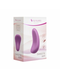 Mini Vibromasseur S Pleasures Velvet Lila 2
