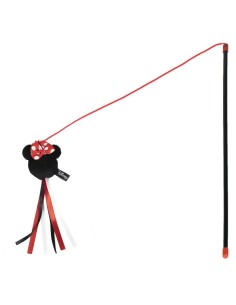 Jouet pour chats Minnie Mouse Noir 3,0 x 7,0 x 46,0 cm Plastique 2