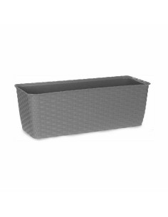 Jardinière Stefanplast Gris Plastique 15,5 x 13,5 x 39 cm (12 Unités) 2