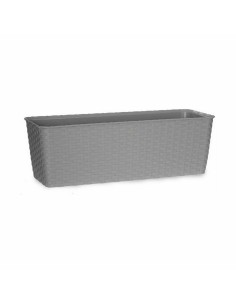 Jardinière Stefanplast Gris Plastique 18 x 16 x 49 cm (12 Unités) 2