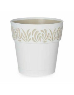 Pot auto-arrosant Stefanplast Gaia Blanc Plastique 15 x 15 x 15 cm (12 Unités) 2