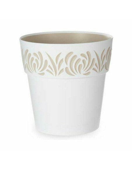 Pot auto-arrosant Stefanplast Gaia Blanc Plastique 29 x 29 x 29 cm (6 Unités)