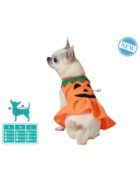 déguisement pour chien Citrouille Taille M