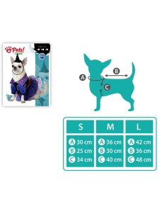 déguisement pour chien Sorcière Taille S 2