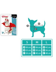 déguisement pour chien Démon Taille L 2