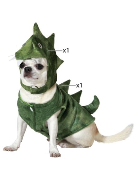 déguisement pour chien Taille M Dinosaure