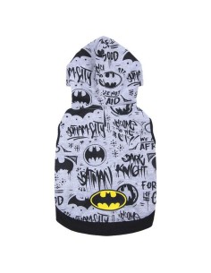 Pull pour Chien Batman S Gris 2
