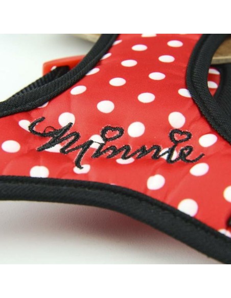 Harnais pour Chien Minnie Mouse Rouge