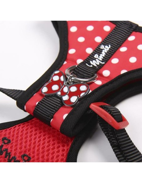 Harnais pour Chien Minnie Mouse Rouge