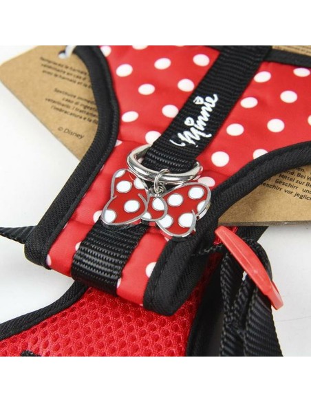 Harnais pour Chien Minnie Mouse Rouge