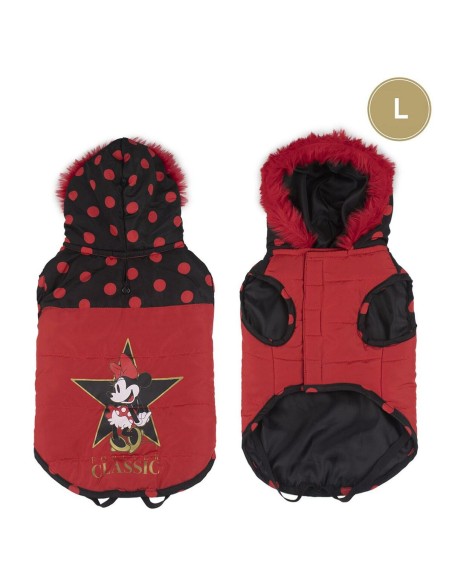 Manteau pour Chien Minnie Mouse Rouge L