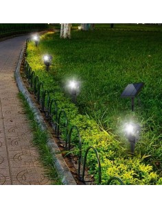 Lampe solaire Lumisky Roundy Gris 2