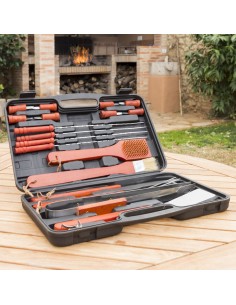 Malette Barbecue Barbecase InnovaGoods 18 Pièces 2