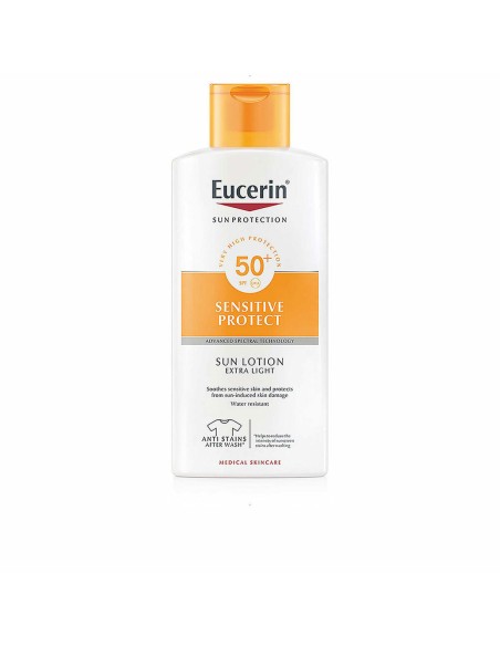 Lotion Solaire Sensitive Protect Eucerin Spf 50 SPF 50+