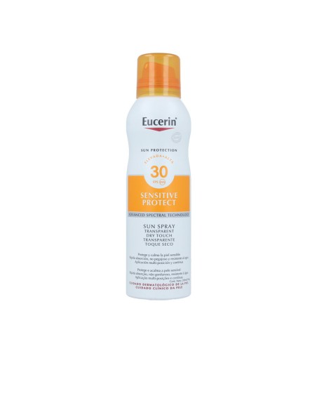 Crème Solaire pour le Corps en Spray Sensitive Eucerin 200 ml