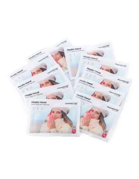 Patchs réchauffant pour les mains Heatic Hand InnovaGoods 10 Unités