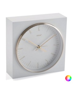 Pendule Réveil Plastique (6,5 x 16,5 x 16,5 cm)