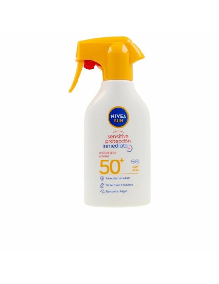 Crème Solaire pour le Corps en Spray Nivea Sun Sensitive & Protection Spf 50+ (270 ml)