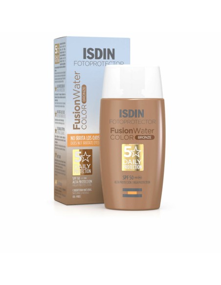 Crème Solaire Avec Couleur Isdin Fotoprotector Bronze Spf 50 50 ml