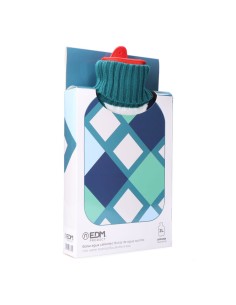 Bouillotte EDM 76775 Bleu Vérifié Laine 2 L