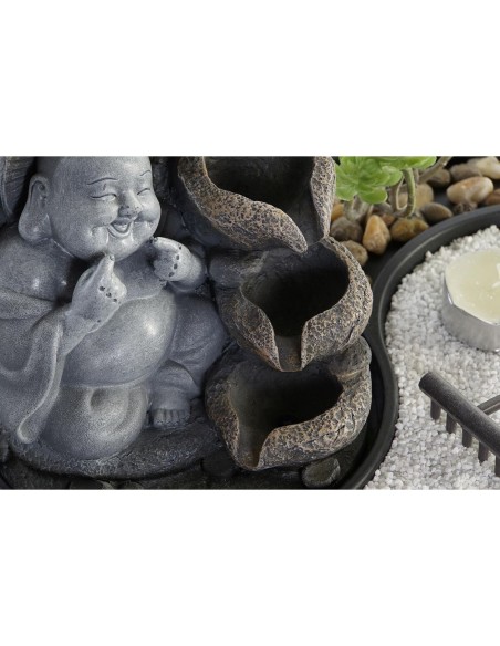 Fontaine DKD Home Decor Buda Résine Oriental 29 x 21 x 23 cm (2 Unités)