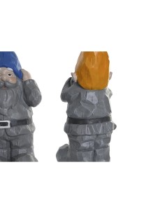 Figurine Décorative DKD Home Decor 25 x 18,3 x 48,2 cm Gnome Magnésium