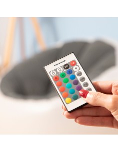 Fauteuil Gonflable avec LED Multicolore et Télécommande Chight InnovaGoods 2