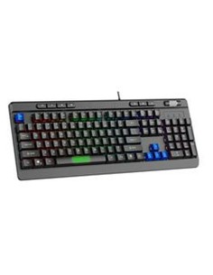 Clavier pour jeu Sparco SPMEMKEYBOARD Espagnol Qwerty