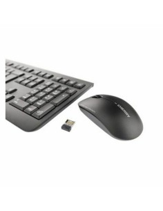 Clavier et souris sans fil Cherry JD-0710ES-2 Noir Espagnol Qwerty