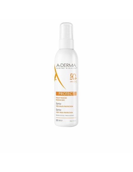Crème Solaire pour le Corps en Spray A-Derma Protect 200 ml SPF 50+