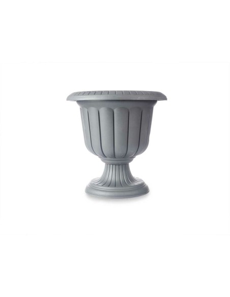 Cache-pot Ibergarden N00202102 Anthracite Plastique Verre 47,6 x 47 x 47,4 cm (5 Unités)