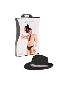 Costume Érotique S Pleasures Noir/Blanc Taille unique