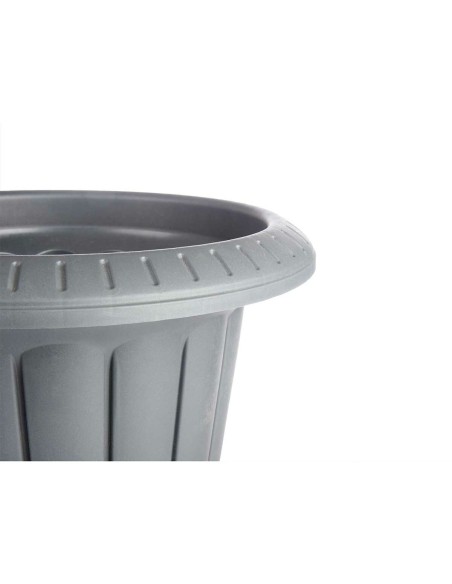 Cache-pot Ibergarden N00202102 Anthracite Plastique Verre 47,6 x 47 x 47,4 cm (5 Unités)